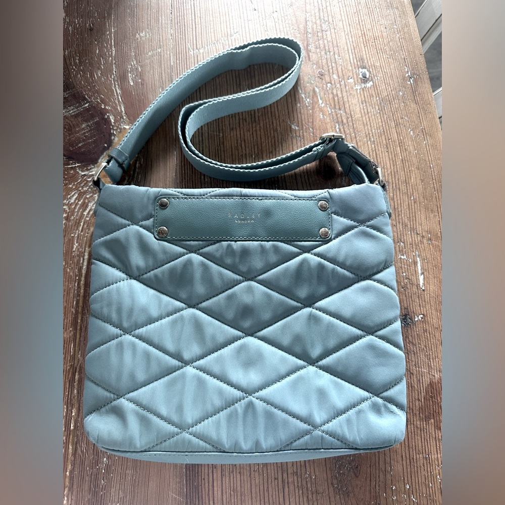 Radley London Quilted Blue crossbody Bag**last Call Donating Soon**